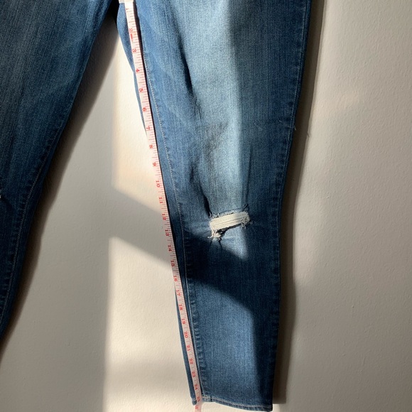 Paige Denim Verdugo Crop Orleans Dest Jeans Sz 32 - Picture 7 of 8